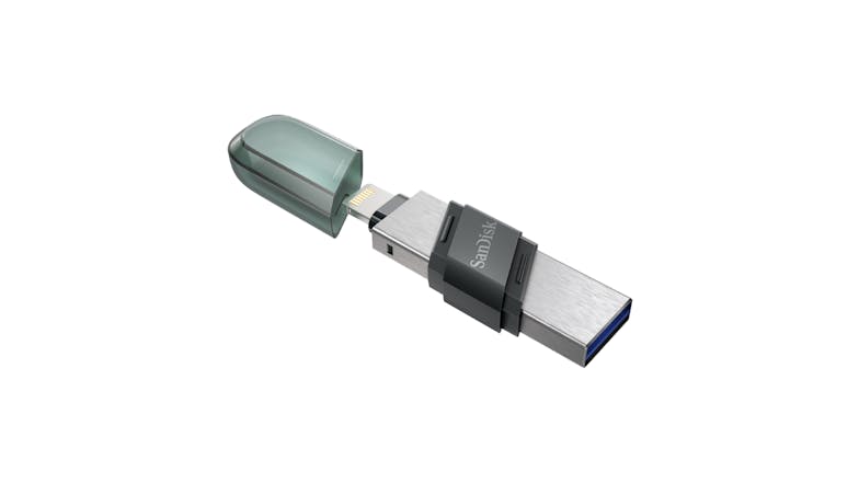 SanDisk iXpand Flip USB 3.1 Flash Drive - 64GB (Black)