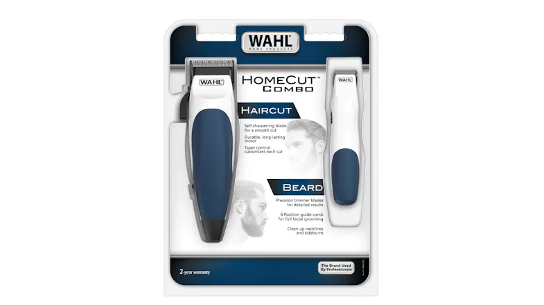 Wahl HomeCut Combo Corded Hair Clipper Kit - White/Blue (WA9243-48120) Wahl HomeCut Combo Corded Hair Clipper Kit - White/Blue (WA9243-48120)