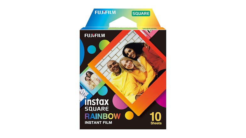Instax Square Film 10 Pack - Rainbow