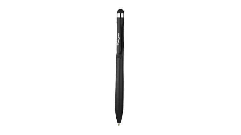 Targus Smooth Glide Stylus Pen with Embedded Clip - Black Targus Smooth Glide Stylus Pen with Embedded Clip - Black