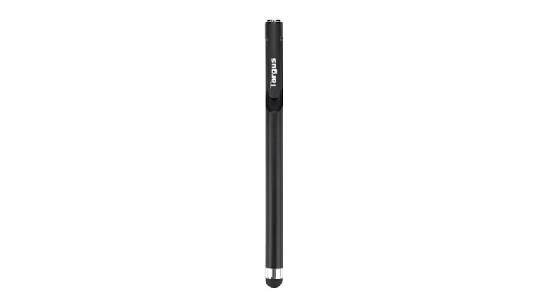 Targus Smooth Glide Standard Stylus with Embedded Clip - Black Targus Smooth Glide Standard Stylus with Embedded Clip - Black