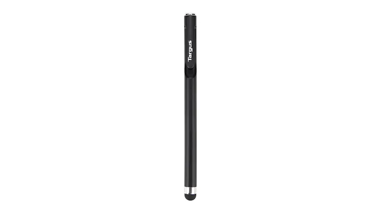 Targus Smooth Glide Slim Stylus with Embedded Clip - Black Targus Smooth Glide Slim Stylus with Embedded Clip - Black
