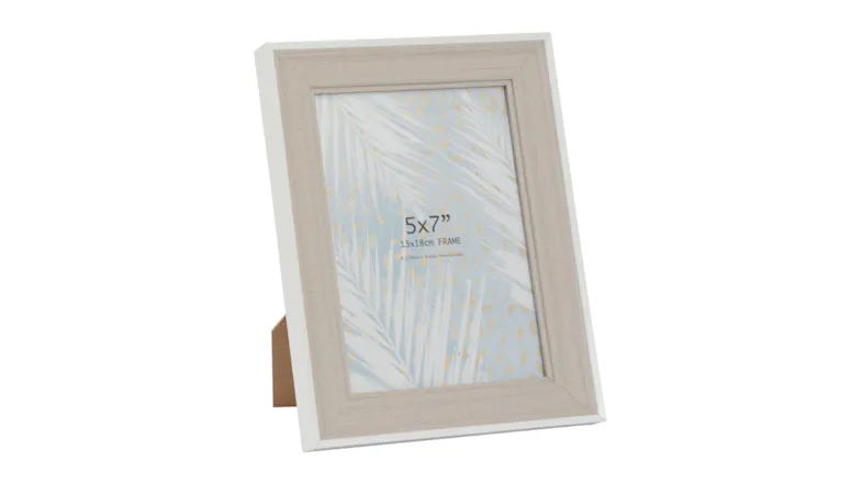 UR1 Maya 5x7 Photo Frame - Grey/White UR1 Maya 5x7 Photo Frame - Grey/White