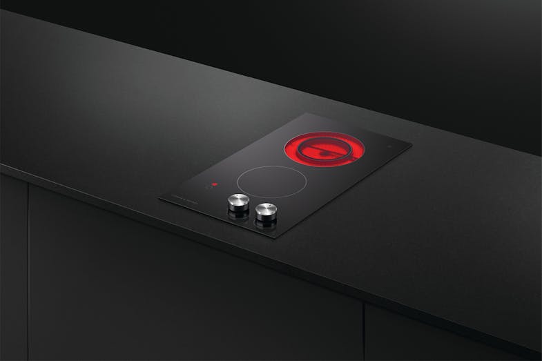 Fisher & Paykel 30cm Ceramic Cooktop - Black Glass Fisher & Paykel 30cm Ceramic Cooktop - Black Glass