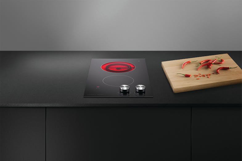 Fisher & Paykel 30cm Ceramic Cooktop - Black Glass Fisher & Paykel 30cm Ceramic Cooktop - Black Glass