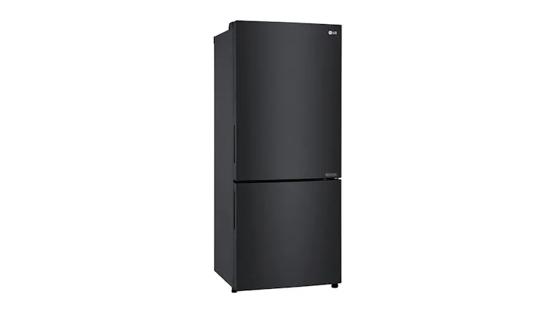 LG 420L Bottom Mount Fridge Freezer - Matte Black (GB-455MBL) LG 420L Bottom Mount Fridge Freezer - Matte Black (GB-455MBL)