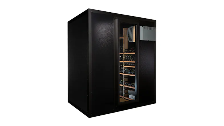Vintec Walk-In Wine Cellar with 1000 Bottle Capacity - Black (ESPACE1000-KIT) Vintec Walk-In Wine Cellar with 1000 Bottle Capacity - Black (ESPACE1000-KIT)