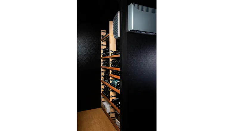 Vintec 1000 Bottle Single Zone Walk-In Wine Cellar - Black (ESPACE1000-KIT) Vintec 1000 Bottle Single Zone Walk-In Wine Cellar - Black (ESPACE1000-KIT)