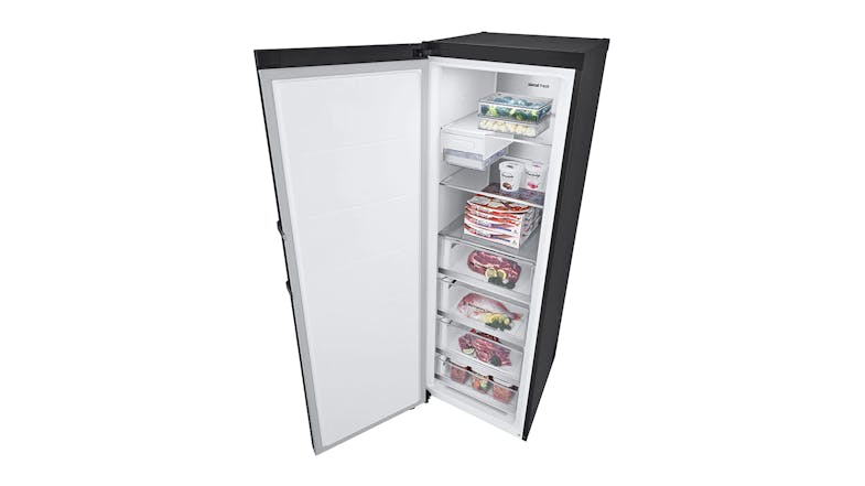 LG 324L Single Door Vertical Freezer - Matte Black (GP-F324MBL) LG 324L Single Door Vertical Freezer - Matte Black (GP-F324MBL)
