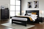 Aza King Bed Frame - Black Aza King Bed Frame - Black