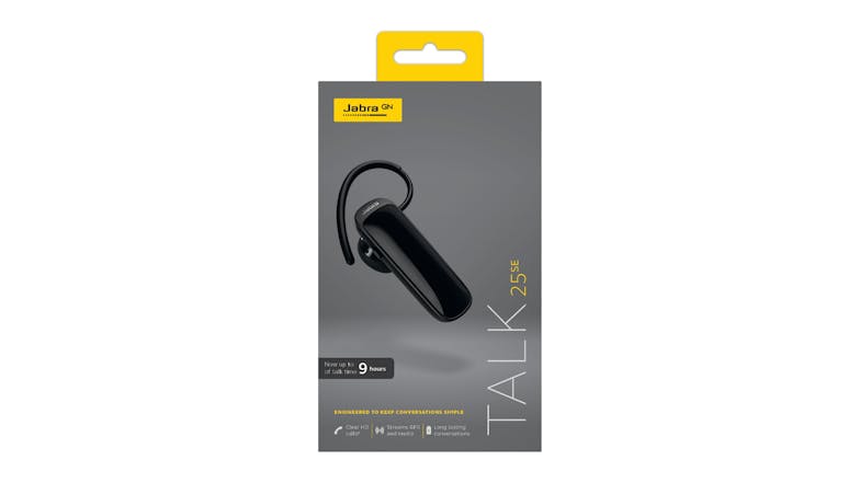 Jabra Talk 25 SE Bluetooth Headset - Black