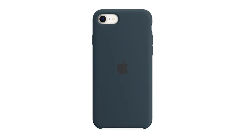 Apple Silicone Case for iPhone SE - Abyss Blue Apple Silicone Case for iPhone SE - Abyss Blue