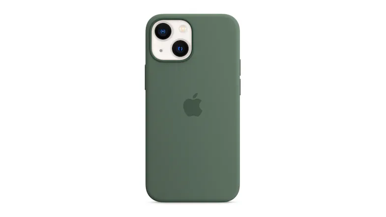 Apple Silicone Case with MagSafe for iPhone 13 mini - Eucalyptus Apple Silicone Case with MagSafe for iPhone 13 mini - Eucalyptus