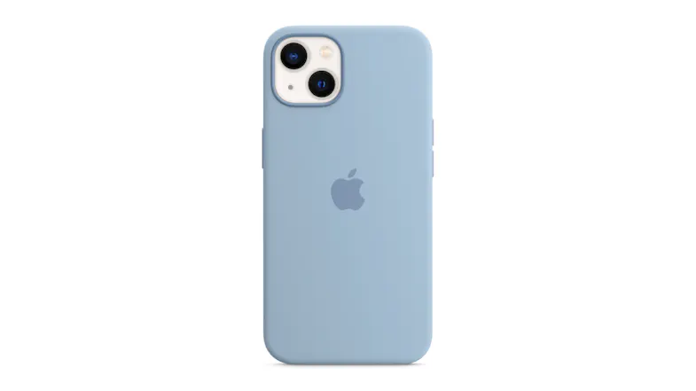 Apple Silicone Case with MagSafe for iPhone 13 - Blue Fog Apple Silicone Case with MagSafe for iPhone 13 - Blue Fog