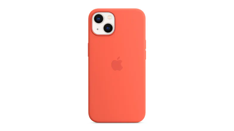 Apple Silicone Case with MagSafe for iPhone 13 - Nectarine Apple Silicone Case with MagSafe for iPhone 13 - Nectarine