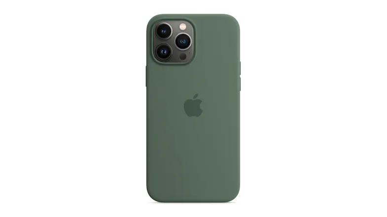 Apple Silicone Case with MagSafe for iPhone 13 Pro Max - Eucalyptus Apple Silicone Case with MagSafe for iPhone 13 Pro Max - Eucalyptus