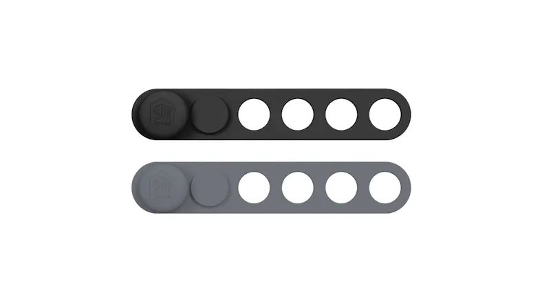 STM AirStrip Band for AirTag - 2 Pack (Black/Grey) STM AirStrip Band for AirTag - 2 Pack (Black/Grey)