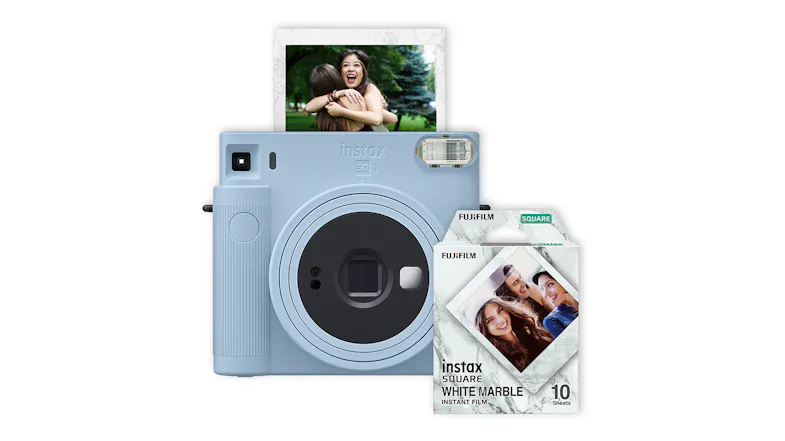 Instax Square SQ1 - Glacier Blue Bundle Instax Square SQ1 - Glacier Blue Bundle