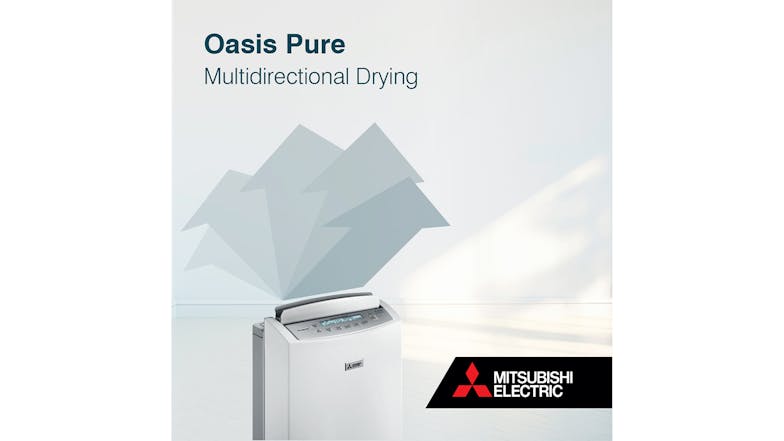 Mitsubishi Electric 38L Oasis Pure 3-in-1 Dehumidifier