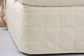 Nimes Natural Quilted Valance by Savona