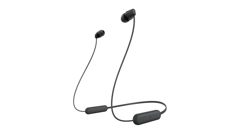 Sony WI-C100 Wireless In-Ear Headphones - Black Sony WI-C100 Wireless In-Ear Headphones - Black