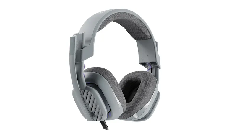 A right-facing view of the gaming headphones A right-facing view of the gaming headphones