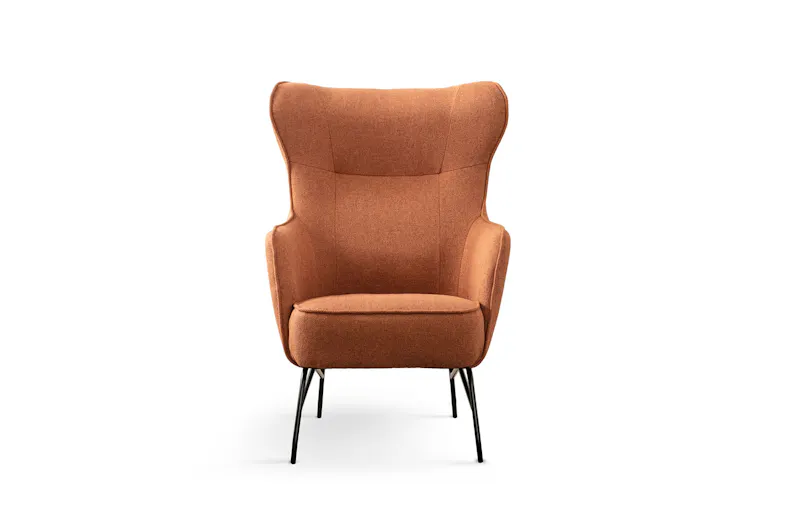 Bronx Accent Fabric Chair - Terracotta Bronx Accent Fabric Chair - Terracotta