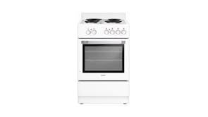 Haier 54cm Freestanding Oven w/ Electric Cooktop - White