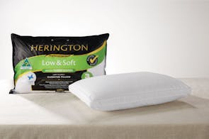Low and Soft Gusseted Pillow by Herington