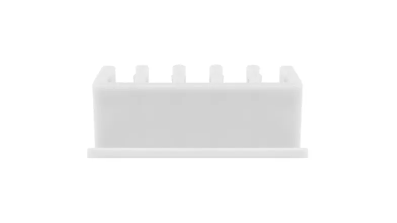 Goobay Cable Management 5 Slots - White (2 Piece Set) Goobay Cable Management 5 Slots - White (2 Piece Set)