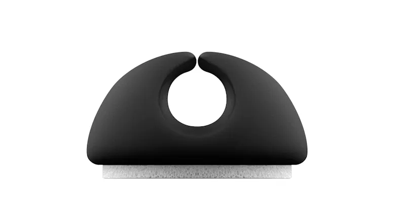 Goobay Cable Management 1 Slot - Black (5 Piece Set) Goobay Cable Management 1 Slot - Black (5 Piece Set)