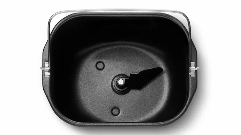 Non-stick bread pan with kneading blade and metal handle for Breville bread maker Non-stick bread pan with kneading blade and metal handle for Breville bread maker