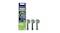 Oral-B CrossAction Brush Head Refill Black - 3 Pack Oral-B CrossAction Brush Head Refill Black - 3 Pack