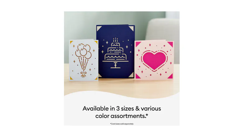 Cricut Insert Cards - Glitz and Glam Sampler R40 (30 Cards) Cricut Insert Cards - Glitz and Glam Sampler R40 (30 Cards)