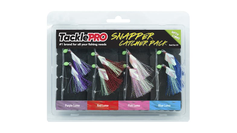 TacklePro Snapper Catcher 5/0 - 4 Pack - Lumo TacklePro Snapper Catcher 5/0 - 4 Pack - Lumo