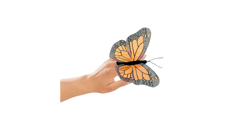 Folkmanis Monarch Finger Puppet Folkmanis Monarch Finger Puppet