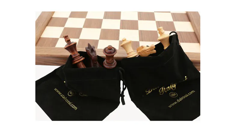 Dal Rossi Italy 18" Walnut Chess Set Dal Rossi Italy 18" Walnut Chess Set