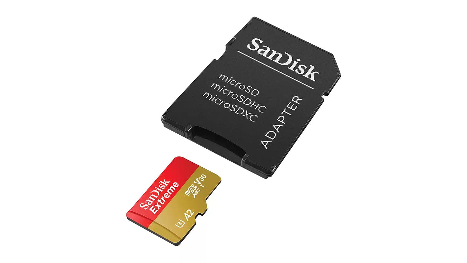 SanDisk Extreme Micro SDXC Card with Adapter - 128GB