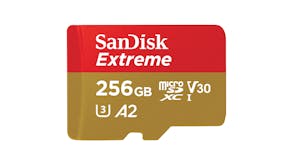 SanDisk Extreme Micro SDXC Card with Adapter - 256GB