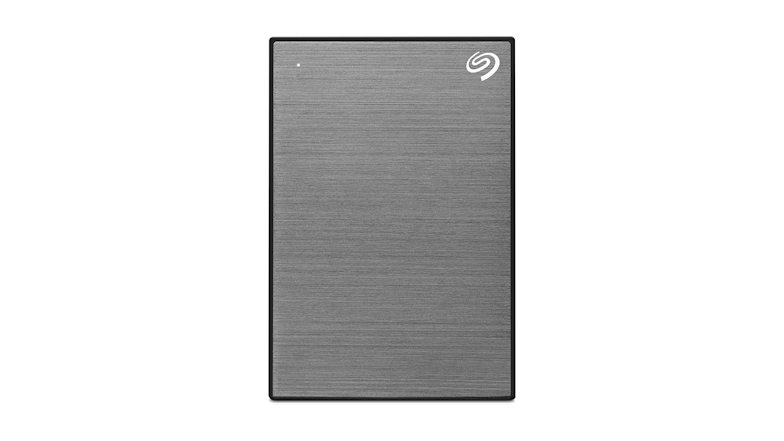 Seagate One Touch Portable 1TB Hard Drive with Rescue Data Recovery - Grey
