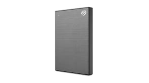 Seagate One Touch Portable 2TB Hard Drive with Rescue Data Recovery - Space Grey