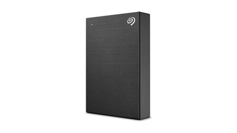 Seagate One Touch Portable 5TB Hard Drive with Rescue Data Recovery - Black
