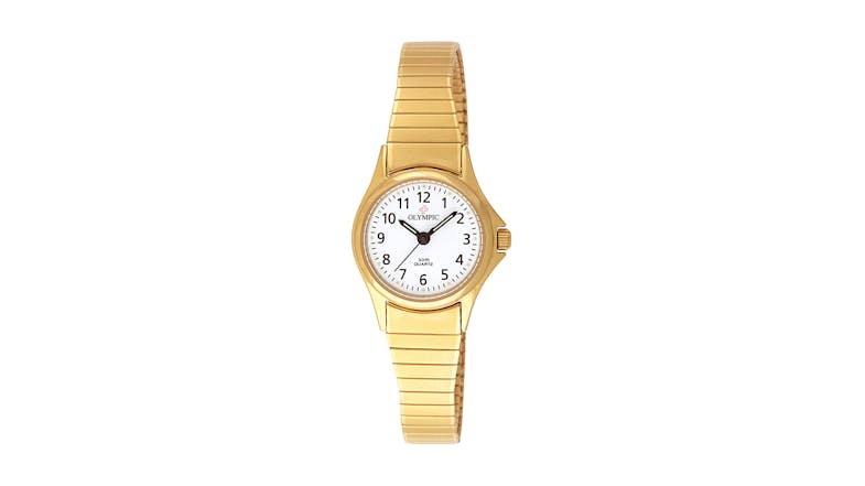 Olympic Ladies Small IPG Watch - Expanding Band Olympic Ladies Small IPG Watch - Expanding Band