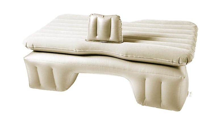 Soga Inflatable Car Mattress Air Bed - Beige Soga Inflatable Car Mattress Air Bed - Beige