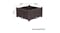Soga 40x23cm Garden Plastic Planter Box - Dark Brown Soga 40x23cm Garden Plastic Planter Box - Dark Brown