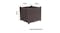 Soga 40x36cm Garden Plastic Planter Box - Dark Brown Soga 40x36cm Garden Plastic Planter Box - Dark Brown