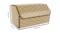 Soga Car Boot Storage Box Large - Beige/Gold Soga Car Boot Storage Box Large - Beige/Gold