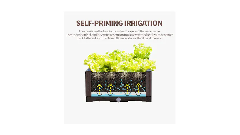 Soga 120cm Planter Box Garden Bed Deepen Soga 120cm Planter Box Garden Bed Deepen