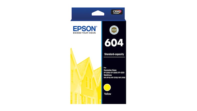 Epson 604 Ink Cartridge - Yellow Epson 604 Ink Cartridge - Yellow