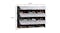 Soga 6 Tier 3 Column Shoe Organiser - Black Soga 6 Tier 3 Column Shoe Organiser - Black